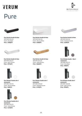 Verum 意大利 Craftmanship Meet 现代 Innovation, Explore The Art Of Made In 意大利 家具目录 2024-25 第 22 页