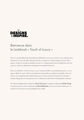 Le 家具型录 Touch of 轻奢 - Automne 2024 第 2 页