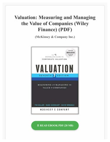 語学+参考書 Valuation: Measuring and Managing the Value of Companies (Wiley Finance) Amazon.com: Valuation: Measuring and Managing the Value of