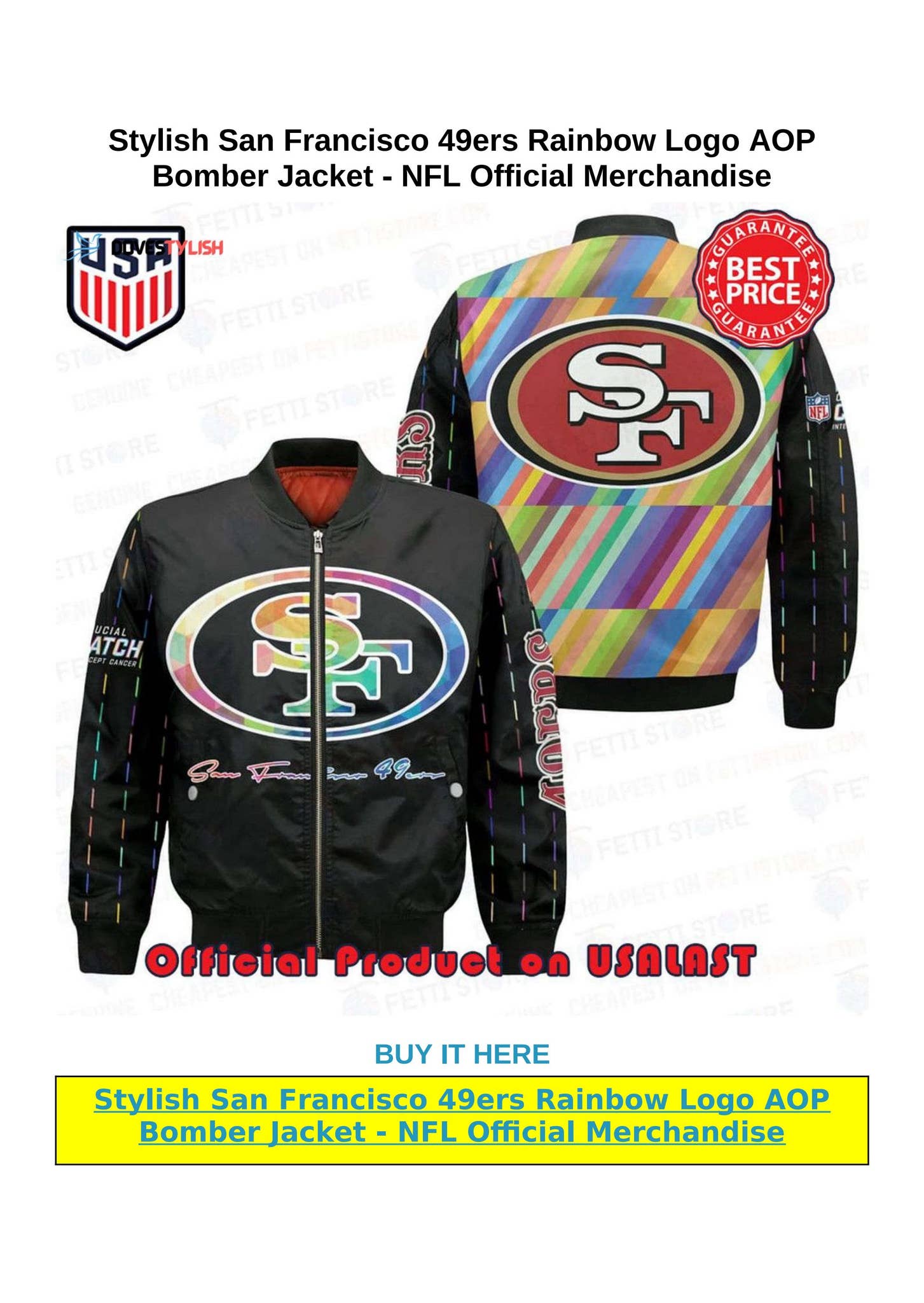 San Francisco 49ers ウォームアップジャケット プルオーバー San Francisco 49ers Warm-Up Windbreaker FOCO