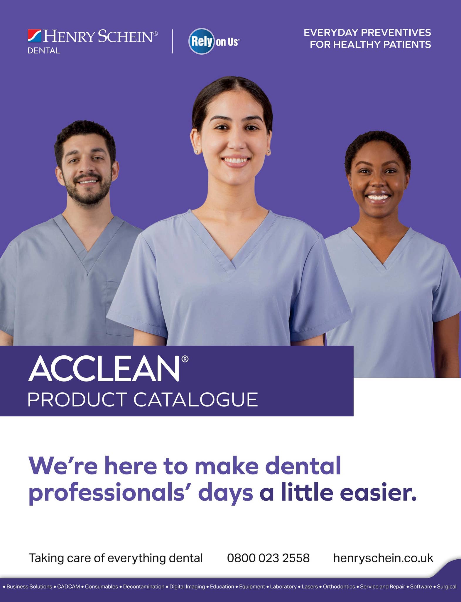 Acclean Product Catalogue by HenryScheinUK - Issuu