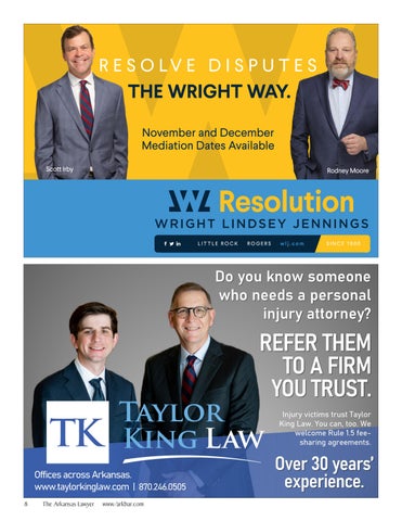 The Arkansas Lawyer Fall 2024 第 10 页