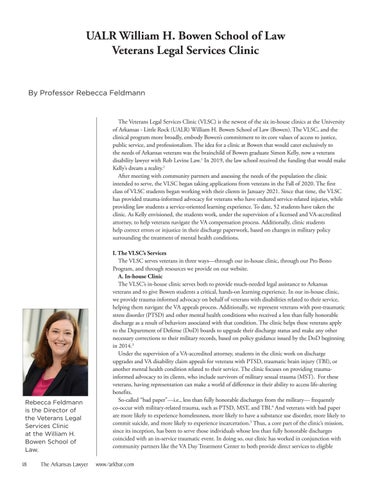 The Arkansas Lawyer Fall 2024 第 20 页