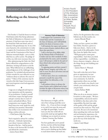 The Arkansas Lawyer Fall 2024 第 9 页