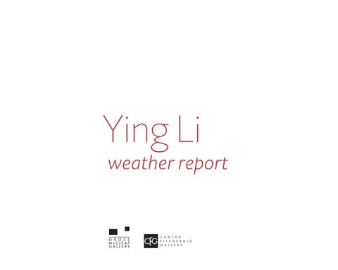 Ying Li: Weather Report 第 5 页