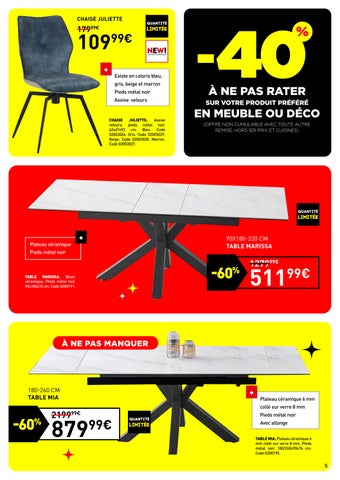 BLACK FRIDAY 家具 ET DECO - CONFORAMA LUXEMBOURG 第 5 页