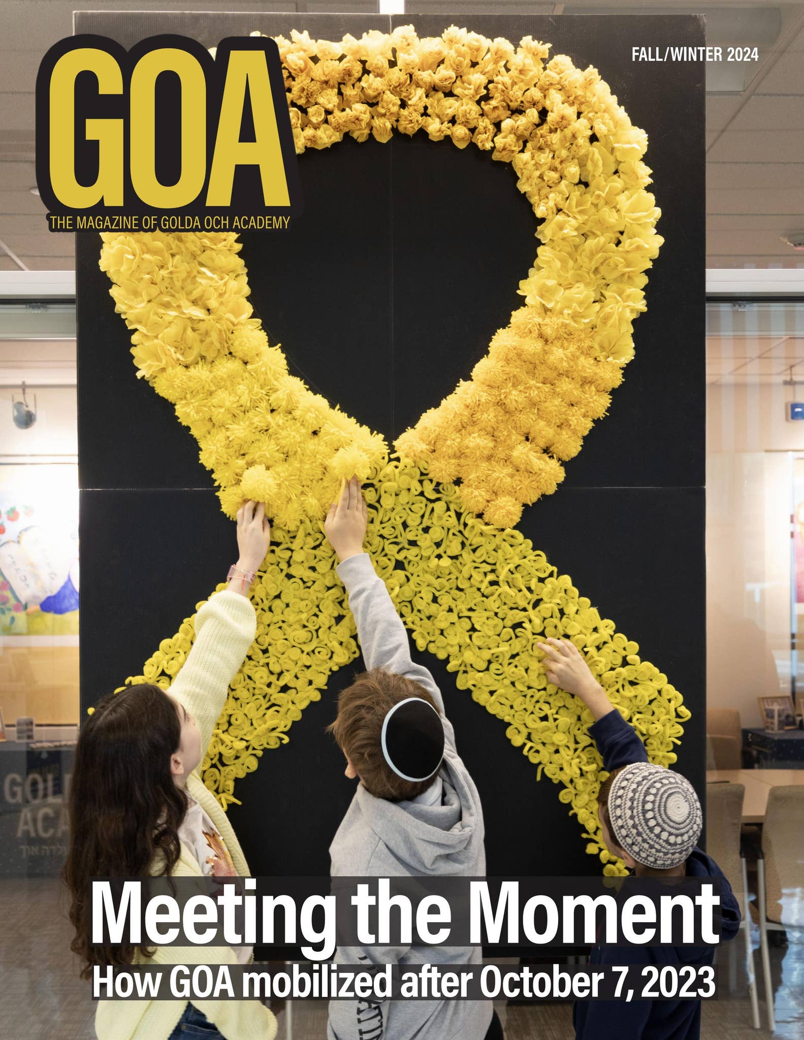 GOA Magazine - Fall/Winter 2024 by Golda Och Academy - Issuu
