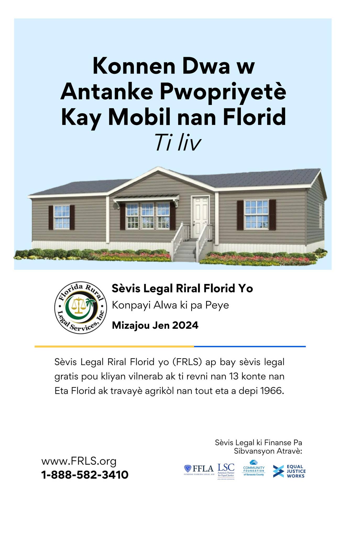 Mobile Home Rights Graphics FRLS Know Your Mobile Home Rights - Creole by FRLS_NonProfit - Issuu