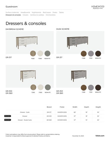 Homewood Suites Product 指南 第 10 页