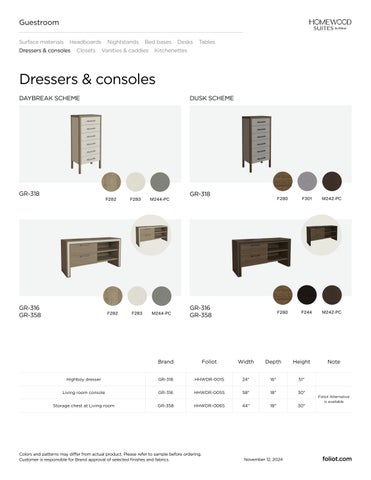 Homewood Suites Product 指南 第 11 页