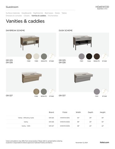 Homewood Suites Product 指南 第 16 页