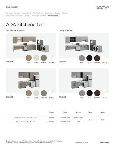 Homewood Suites Product 指南 第 20 页