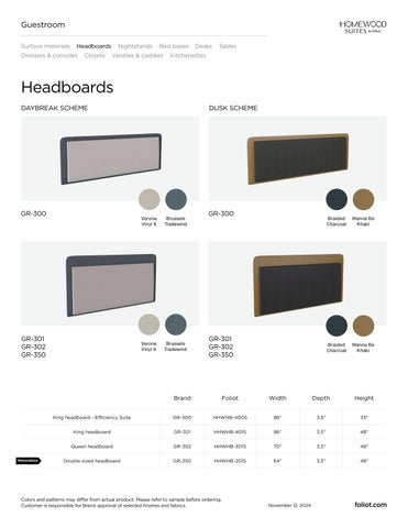 Homewood Suites Product 指南 第 4 页