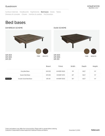 Homewood Suites Product 指南 第 6 页