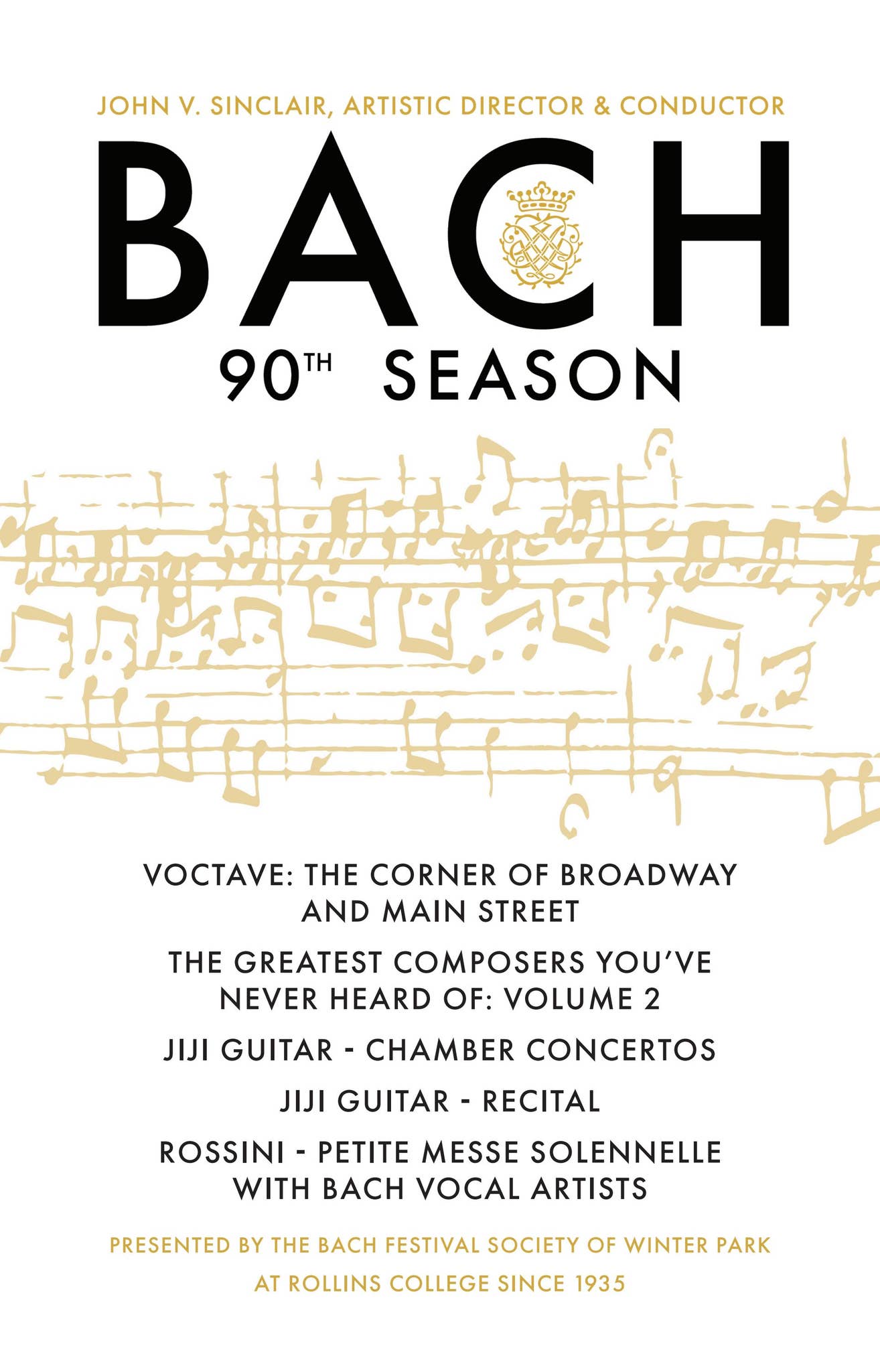 Bach Program Notes 90th Season | Program Book 1 by Bach Festival Society of Winter Park ...