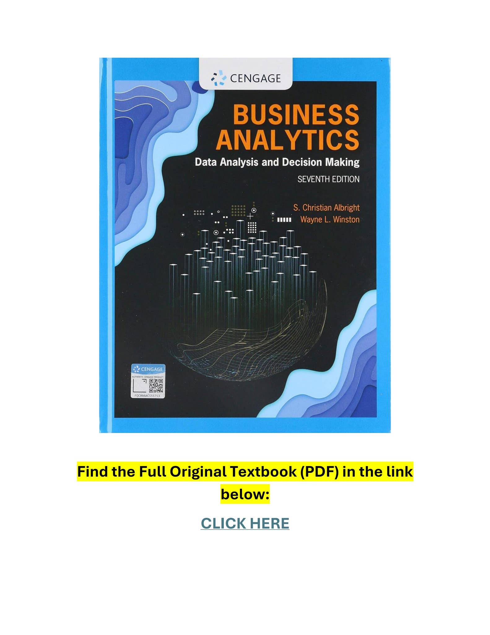 ビジネス・経済 Data Analysis & Decision Making Business Analytics: Data Analysis & Decision Making