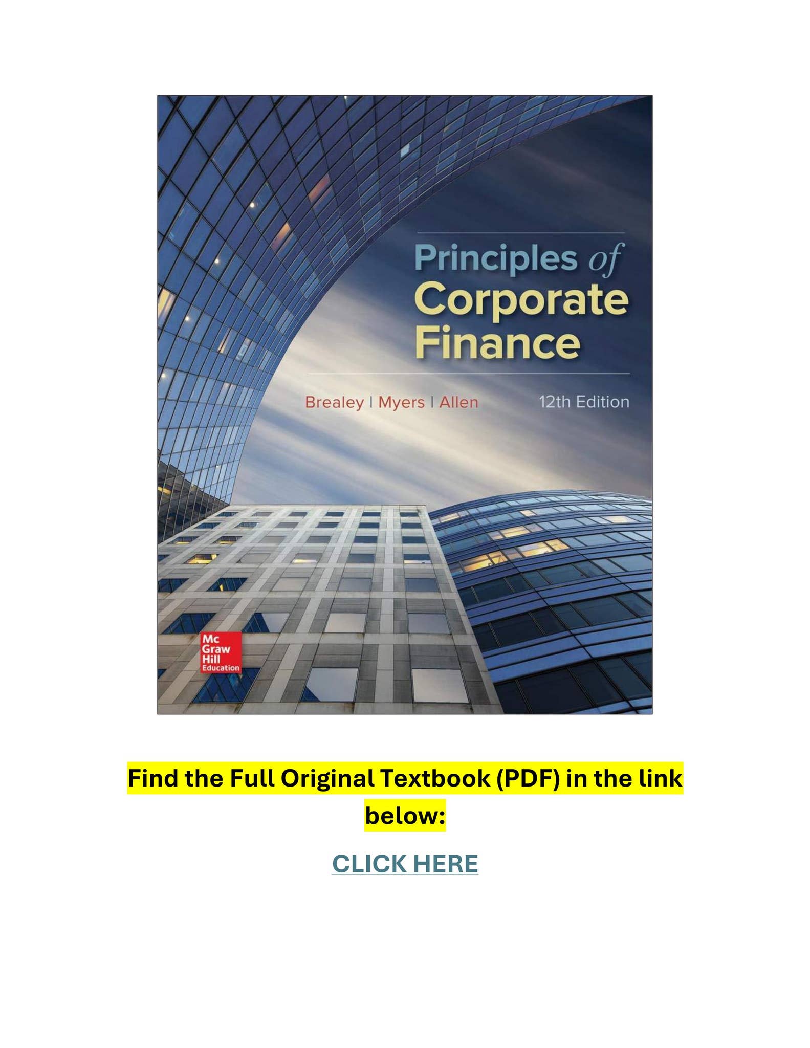 洋書 Principles of Corporate Finance Principles of Corporate Finance ISE (Economia e discipline
