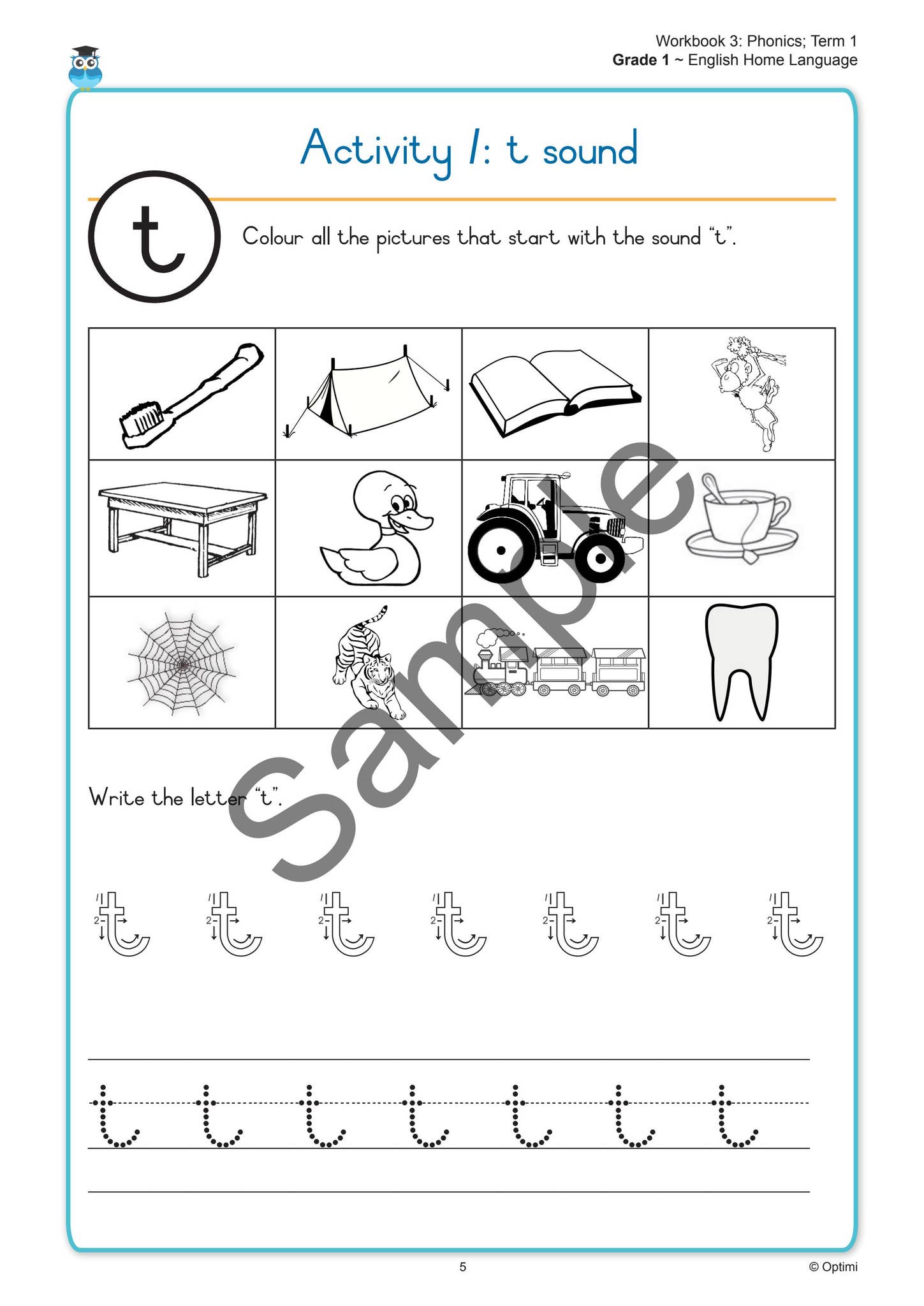 English Home Language Workbook 3: Phonics Term 1 Grade 1 by Impaq - Issuu