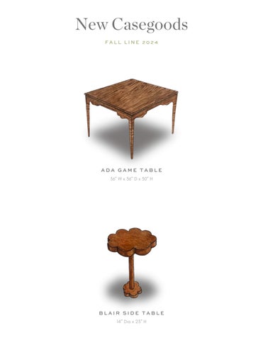 OFFICIAL FALL LINE '24 家具型录 第 6 页
