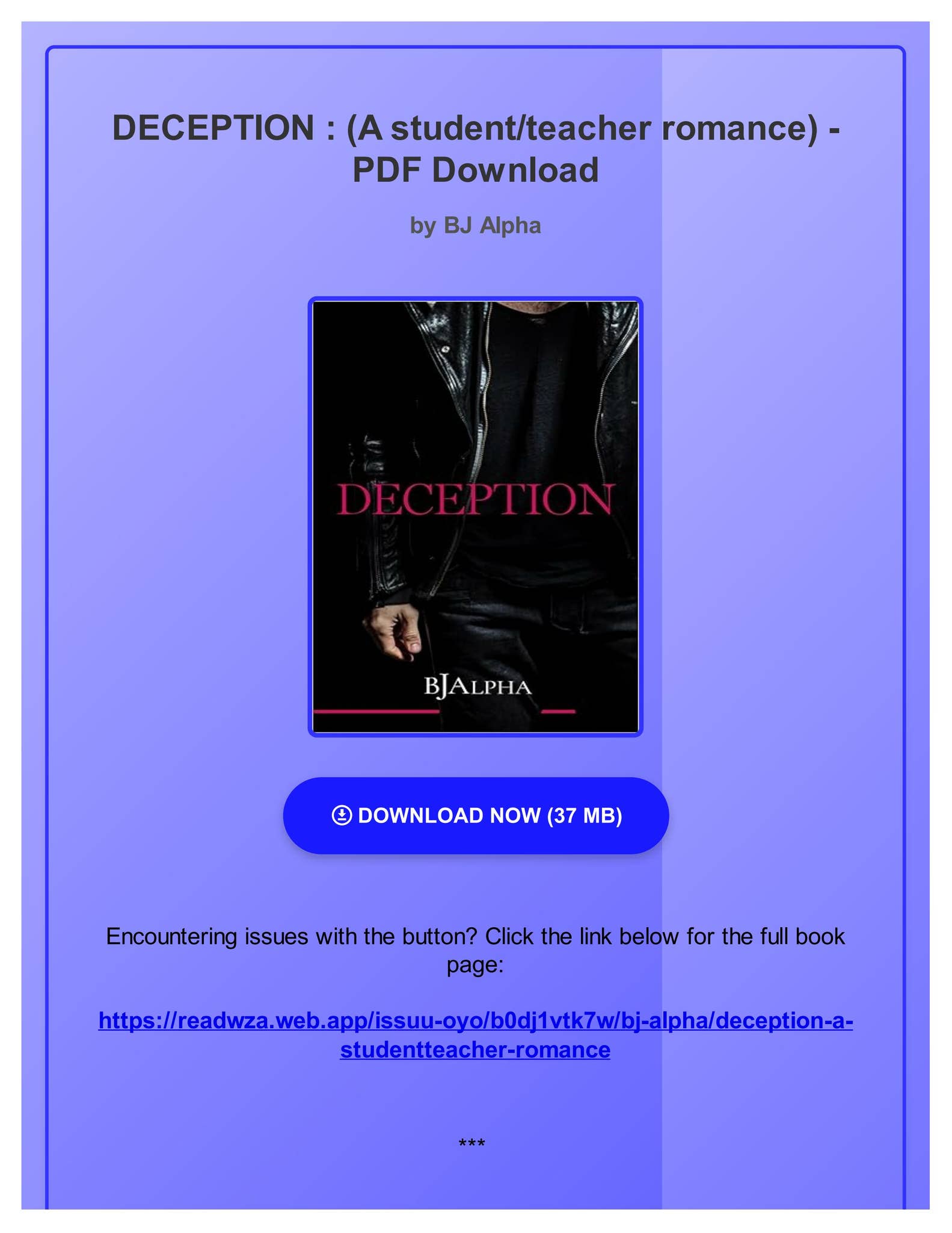 The Teacher'S Secret: A Web Of Deception - zyj5suu