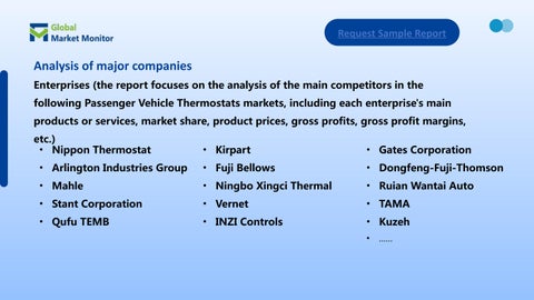 全球 Passenger Vehicle Thermostats Market Cagr 4.15% 2024 第 5 页
