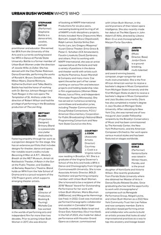 Urban Bush Women Program 册 第 9 页