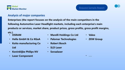 全球 Automotive Laser Headlight Market Scope 37.3% Market Cagr, Market Size and Growth 第 5 页