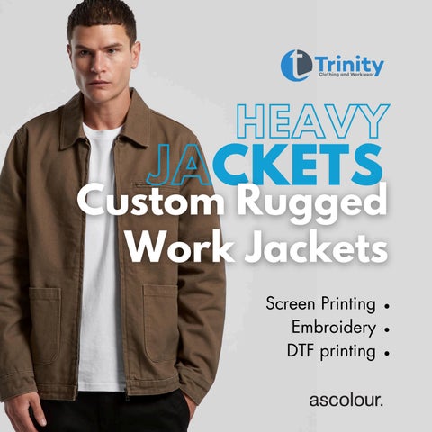 Custom Rugged Work Jackets