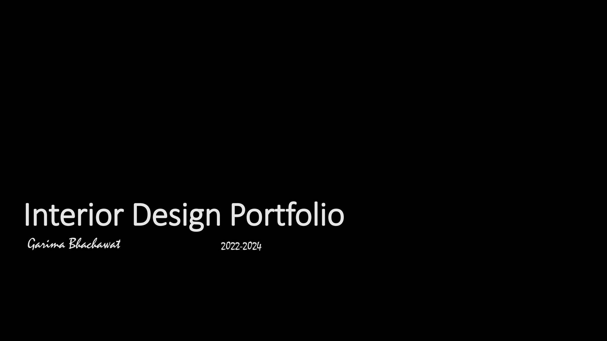 Interior Design Portfolio by Garima Bhachawat - Issuu