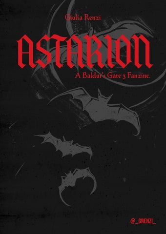 ASTARION- A Baldur's Gate 3 Fanzine. 