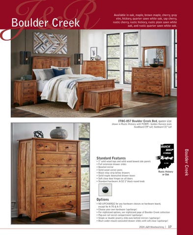 Amish Furniture Showcase J × R Woodworking 家具目录 2024 第 17 页