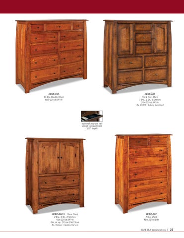 Amish Furniture Showcase J × R Woodworking 家具目录 2024 第 21 页