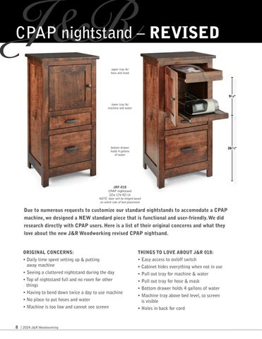 Amish Furniture Showcase J × R Woodworking 家具目录 2024 第 8 页
