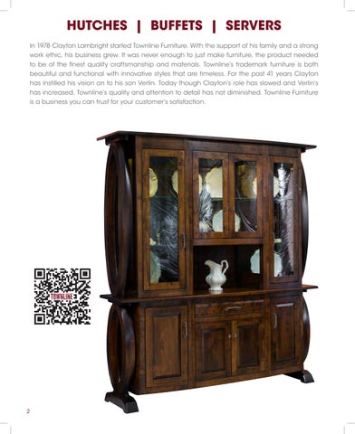 Amish Furniture Showcase Townline 家具 2024 目录 第 2 页