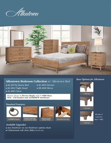 Amish Furniture Showcase Nisley 柜 2023 目录 第 6 页