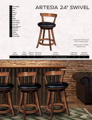 Amish Furniture Showcase Artisan Chairs 2024 家具目录 第 21 页