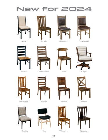 FN Chairs 2024 家具目录 第 10 页