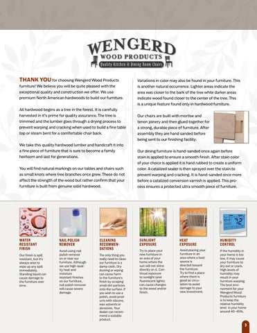 Wengerd 实木 Products 2024 灯饰目录 第 3 页