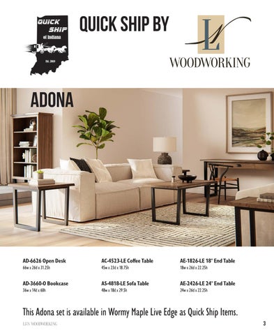 Amish Furniture Showcase L&N Woodworking 2024 家具目录 第 3 页