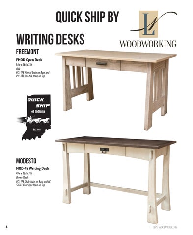 Amish Furniture Showcase L&N Woodworking 2024 家具目录 第 4 页