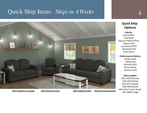 Amish Furniture Showcase Country View 家具 2024 目录 第 6 页