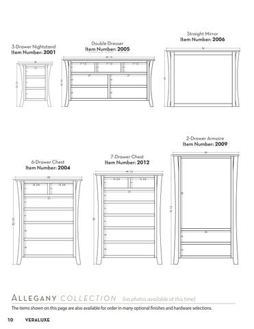Amish Furniture Showcase Veraluxe 2024 家具目录 第 10 页