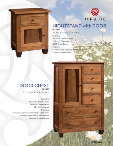 Amish Furniture Showcase Veraluxe 2024 家具目录 第 15 页