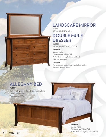 Amish Furniture Showcase Veraluxe 2024 家具目录 第 8 页