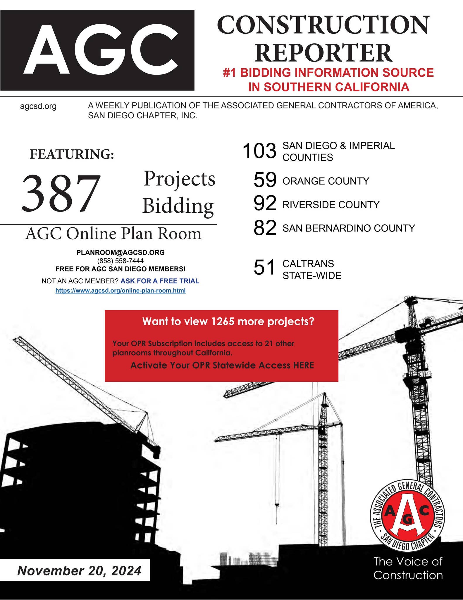 Construction Reporter 11-20-2024 by AGC San Diego Chapter - Issuu
