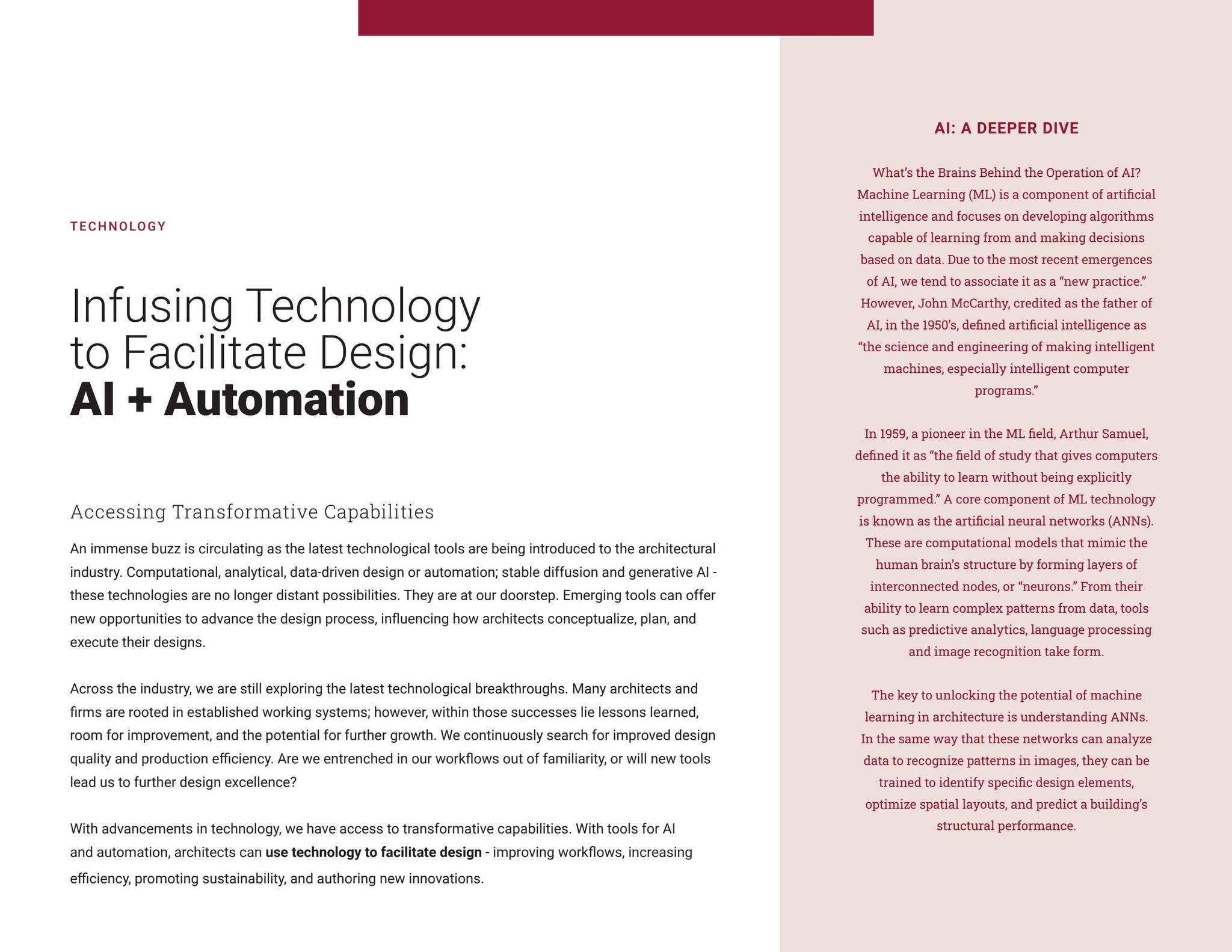 Infusing Technology to Facilitate Design: AI + Automation by LS3P - Issuu