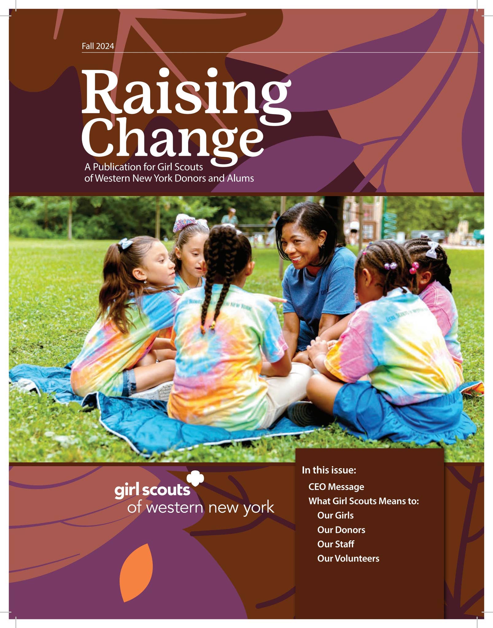 Scout Long Fall Girl Scouts 2024 Fall Raising Change by Girl Scouts of Western New York ...