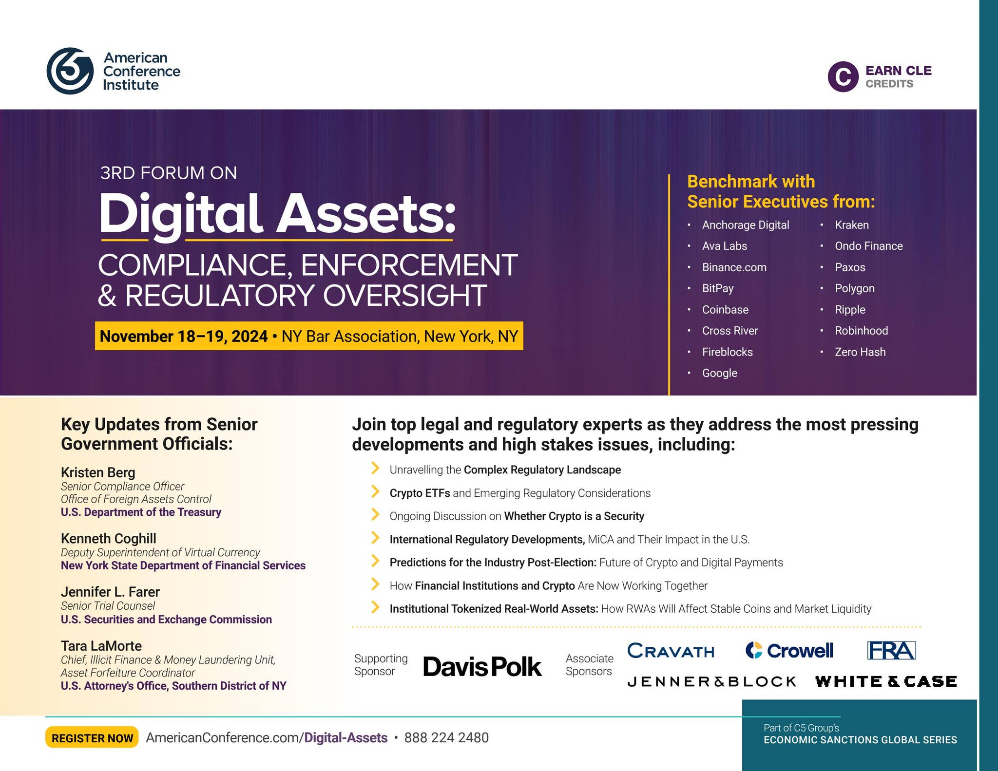 3rd Forum on Digital Assets: Compliance, Enforcement & Regulatory Oversight  - WEB by C5Group - Issuu