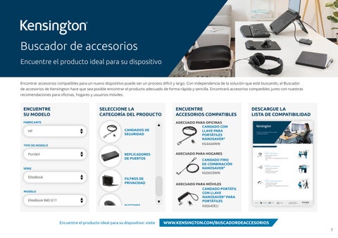 灯饰目录 Kensington - Español 第 7 页