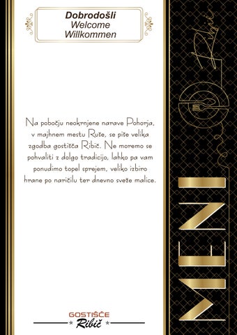 Jedilni list Gostisšče Ribič 2024 1-32